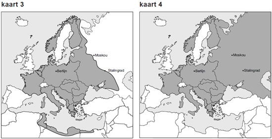 Kaart 3 en 4