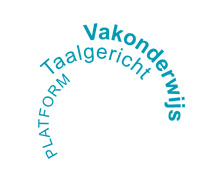 Logo taalgericht vakonderwijs blauw