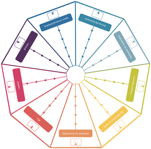 Spinnenweb-visiespel